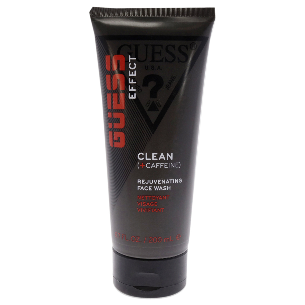 Guess Effect Clean Rejuvenating Face Wash by Guess for Men - 6.7 oz Face Wash